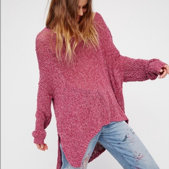 Free People Vertigo Pullover Sweater Sz S GUC - Picture 7 of 7